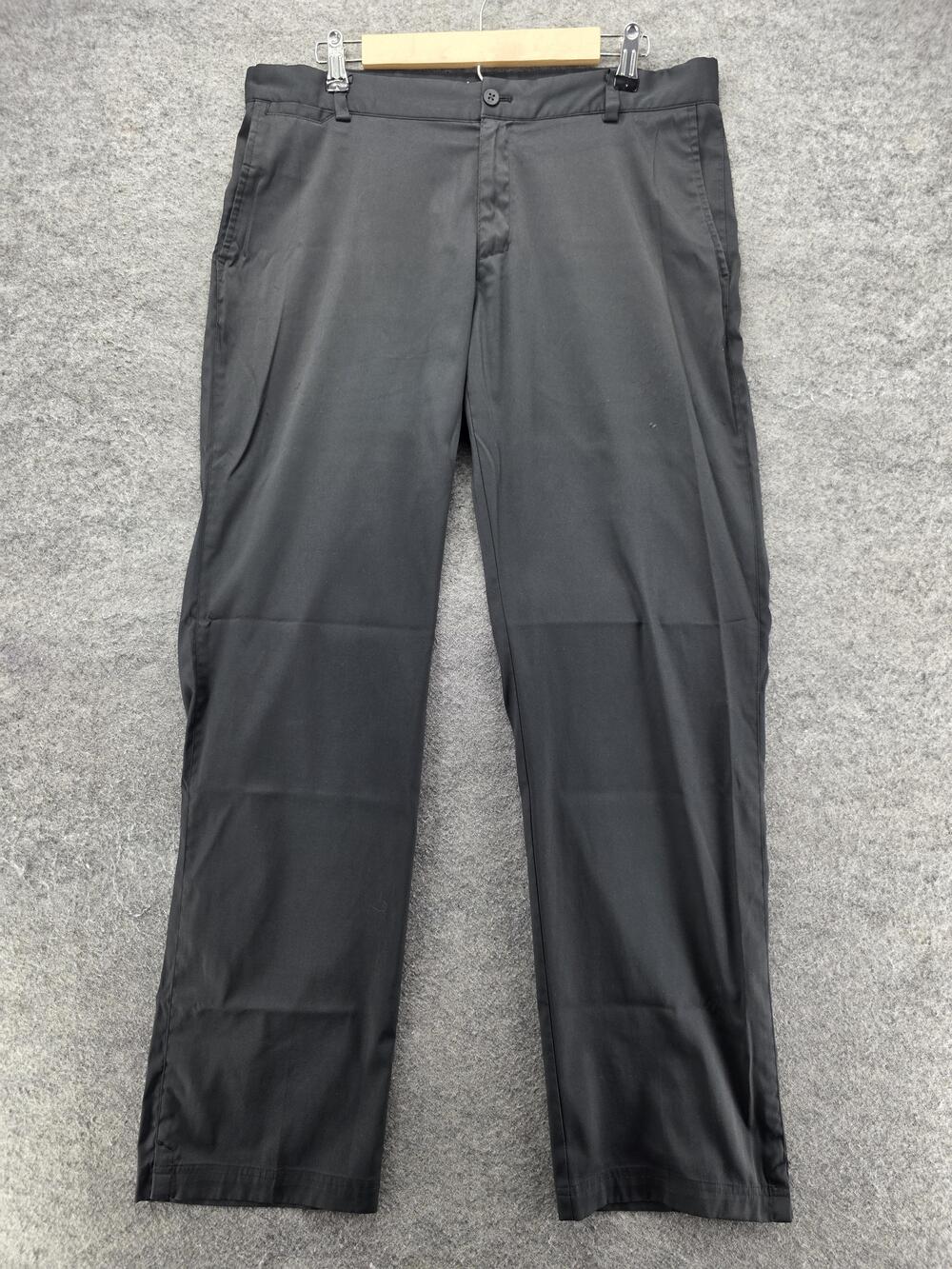 Nike Pants Mens 34x32 Black Khakis Dri-FIT Moisture Wicking Stretch Pockets